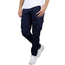 Navy & Navy & Navy 36 3-Pack Men's Flex-Stretch Cotton Cargo Pants, 31-Inch Inseam - Comfortable and Durable